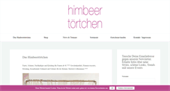 Desktop Screenshot of himbeertoertchen.com